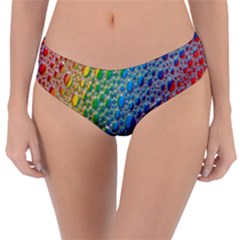 Bubbles Rainbow Colourful Colors Reversible Classic Bikini Bottoms by Amaryn4rt