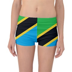 Flag Of Tanzania Boyleg Bikini Bottoms by Amaryn4rt