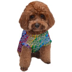 Bubbles Rainbow Colourful Colors Dog T-shirt by Amaryn4rt