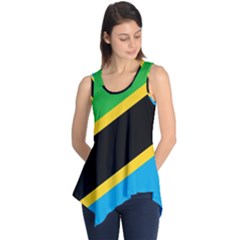 Flag Of Tanzania Sleeveless Tunic by Amaryn4rt