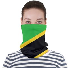 Flag Of Tanzania Face Seamless Bandana (adult) by Amaryn4rt