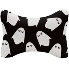 Ghost Halloween Pattern Seat Head Rest Cushion by Amaryn4rt