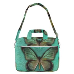 Butterfly Background Vintage Old Grunge Macbook Pro 13  Shoulder Laptop Bag  by Amaryn4rt