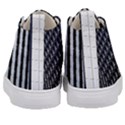 Architecture-building-pattern Kids  Mid-Top Canvas Sneakers View4