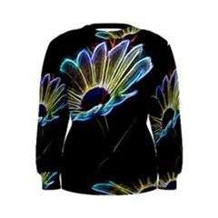 Flower Pattern-design-abstract-background Women s Sweatshirt by Amaryn4rt