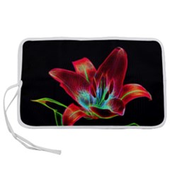 Flower Pattern-design-abstract-background Pen Storage Case (l) by Amaryn4rt