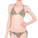 Sakura-cherry-blossom-floral Classic Bikini Set View1