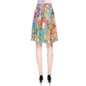 Sakura-cherry-blossom-floral A-Line Skirt View2