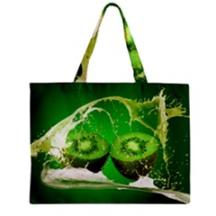 Kiwi Fruit Vitamins Healthy Cut Zipper Mini Tote Bag by Amaryn4rt