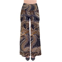 Dragon Pentagram So Vintage Palazzo Pants by Amaryn4rt