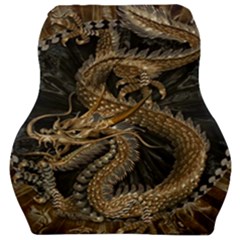 Dragon Pentagram Car Seat Velour Cushion  by Amaryn4rt