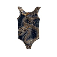 Dragon Pentagram Kids  Frill Swimsuit by Amaryn4rt