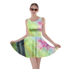 Forests Stunning Glimmer Paintings Sunlight Blooms Plants Love Seasons Traditional Art Flowers Sunsh Skater Dress by Amaryn4rt