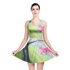 Forests Stunning Glimmer Paintings Sunlight Blooms Plants Love Seasons Traditional Art Flowers Sunsh Reversible Skater Dress by Amaryn4rt