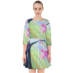 Forests Stunning Glimmer Paintings Sunlight Blooms Plants Love Seasons Traditional Art Flowers Sunsh Smock Dress by Amaryn4rt