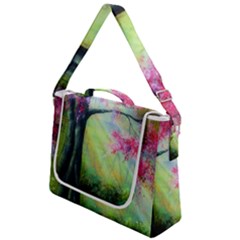 Forests Stunning Glimmer Paintings Sunlight Blooms Plants Love Seasons Traditional Art Flowers Sunsh Box Up Messenger Bag by Amaryn4rt