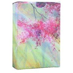 Forests Stunning Glimmer Paintings Sunlight Blooms Plants Love Seasons Traditional Art Flowers Sunsh Playing Cards Single Design (rectangle) With Custom Box by Amaryn4rt