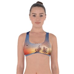 Hardest-frost-winter-cold-frozen Got No Strings Sports Bra by Amaryn4rt