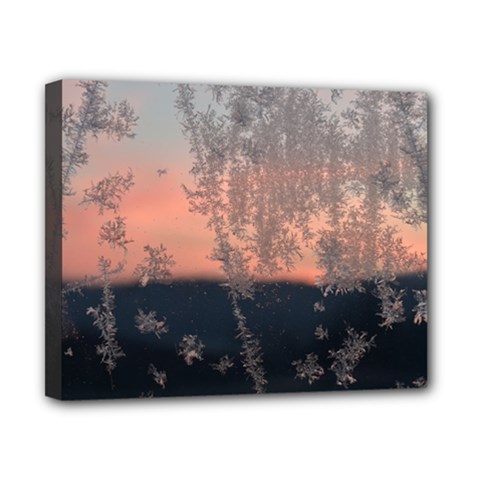 Hardest-frost-winter-cold-frozen Canvas 10  X 8  (stretched) by Amaryn4rt