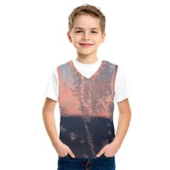 Hardest-frost-winter-cold-frozen Kids  Basketball Tank Top by Amaryn4rt