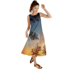 Hardest-frost-winter-cold-frozen Summer Maxi Dress by Amaryn4rt