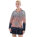 Hardest-frost-winter-cold-frozen Women s Long Sleeve Casual Dress View1