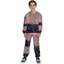 Hardest-frost-winter-cold-frozen Kids  Sweatshirt set View1