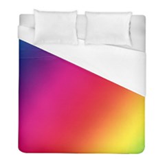 Rainbow Colors Duvet Cover (full/ Double Size) by Amaryn4rt