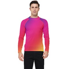 Rainbow Colors Men s Long Sleeve Rash Guard by Amaryn4rt