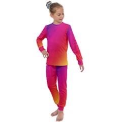 Rainbow Colors Kids  Long Sleeve Set  by Amaryn4rt