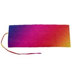 Rainbow Colors Roll Up Canvas Pencil Holder (s) by Amaryn4rt