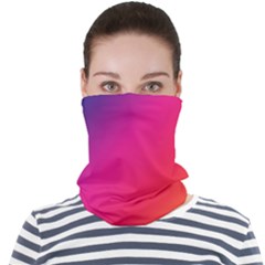 Rainbow Colors Face Seamless Bandana (adult) by Amaryn4rt