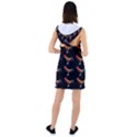 Background-pattern-chicken-fowl Racer Back Hoodie Dress View2