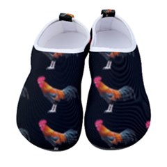 Background-pattern-chicken-fowl Men s Sock-style Water Shoes