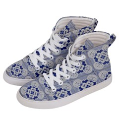 Ceramic-portugal-tiles-wall Men s Hi-top Skate Sneakers by Amaryn4rt