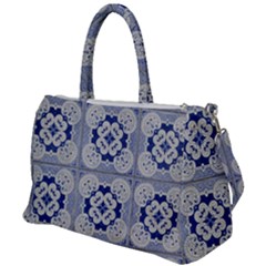 Ceramic-portugal-tiles-wall Duffel Travel Bag by Amaryn4rt