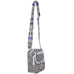 Ceramic-portugal-tiles-wall- Shoulder Strap Belt Bag by Amaryn4rt