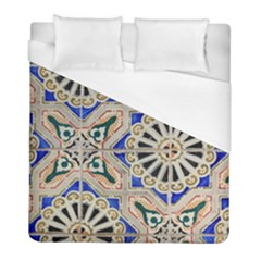 Ceramic-portugal-tiles-wall- Duvet Cover (full/ Double Size) by Amaryn4rt