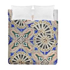 Ceramic-portugal-tiles-wall- Duvet Cover Double Side (full/ Double Size) by Amaryn4rt