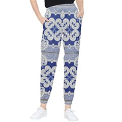 Ceramic-portugal-tiles-wall Women s Tapered Pants by Amaryn4rt