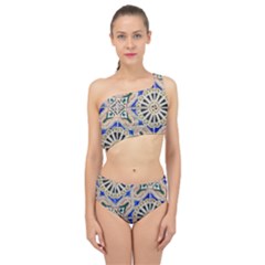 Ceramic-portugal-tiles-wall- Spliced Up Two Piece Swimsuit by Amaryn4rt