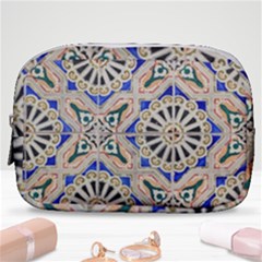 Ceramic-portugal-tiles-wall- Make Up Pouch (small) by Amaryn4rt