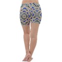 Ceramic-portugal-tiles-wall- Lightweight Velour Yoga Shorts View4