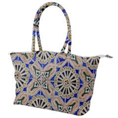 Ceramic-portugal-tiles-wall- Canvas Shoulder Bag by Amaryn4rt