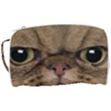 Cute Persian Catface In Closeup Toiletries Pouch View3