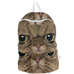 Cute Persian Catface In Closeup Foldable Lightweight Backpack by Amaryn4rt