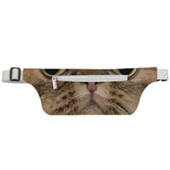 Cute Persian Catface In Closeup Active Waist Bag by Amaryn4rt