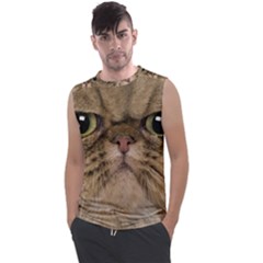 Cute Persian Catface In Closeup Men s Regular Tank Top by Amaryn4rt