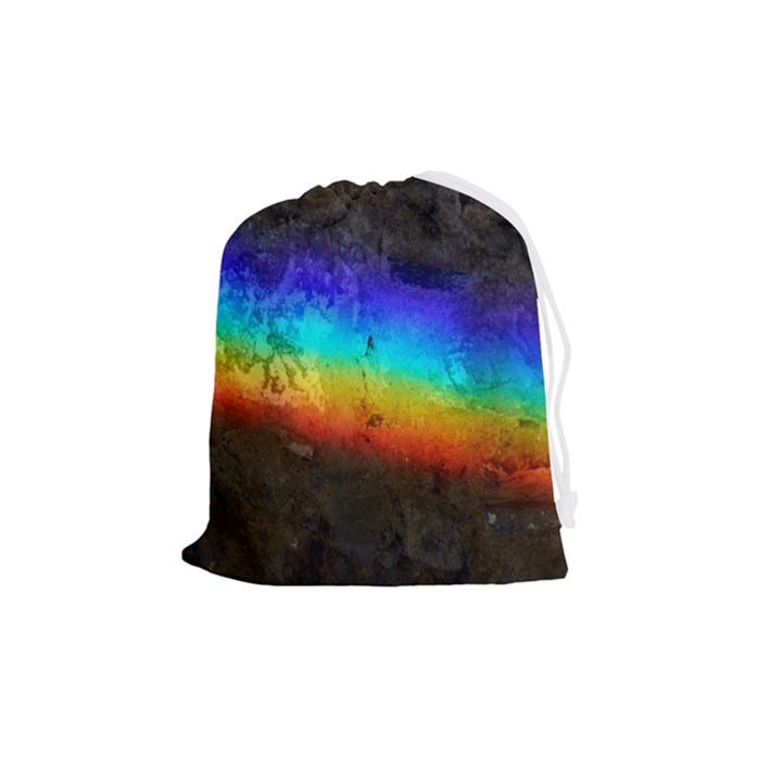 Rainbow-color-prism-colors Drawstring Pouch (Medium)