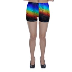 Rainbow-color-prism-colors Skinny Shorts by Amaryn4rt